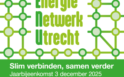 Uitnodiging: Jaarbijeenkomst Energienetwerk Utrecht – 3 december